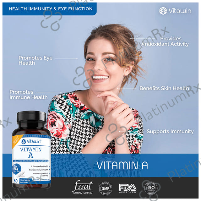 Vitawin Vitamin A Vegetarian Capsule