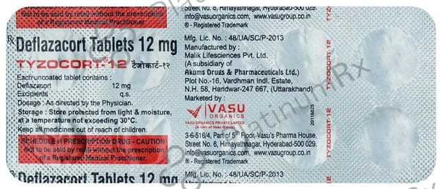 Tyzocort 12 Tablet