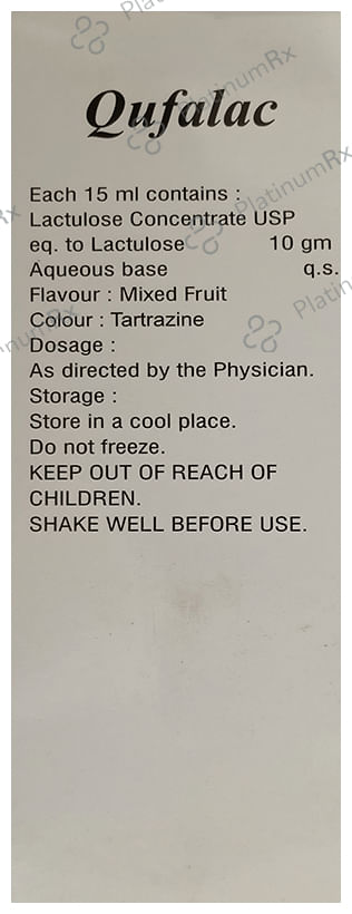 Qufalac Oral Solution Sugar Free