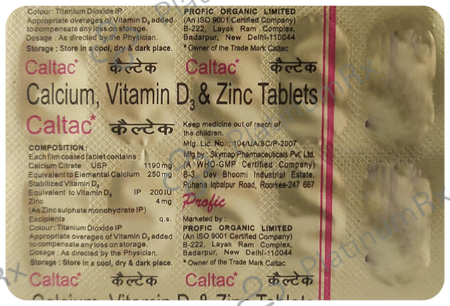 Caltac Tablet 10s