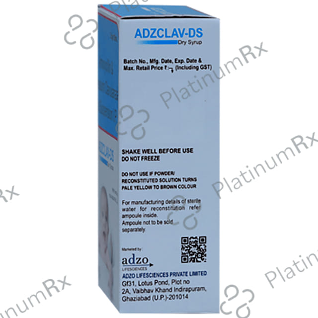 Adzclav DS 200/28.5mg Dry Syrup 30ml