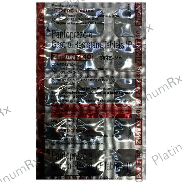 Zipant 40mg Tablet 10s