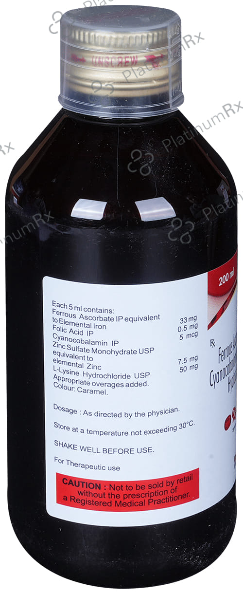 Rubired Z Syrup 200ml