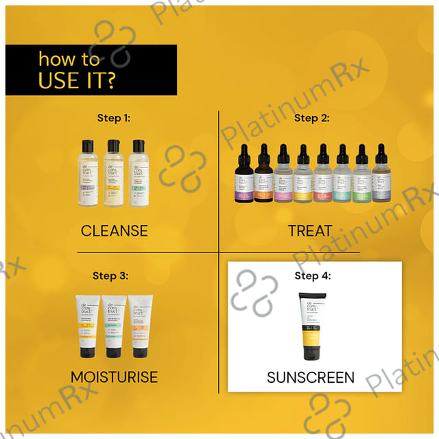 Deconstruct Lightweight Sunscreen SPF 55+ PA++++ Gel 50gm