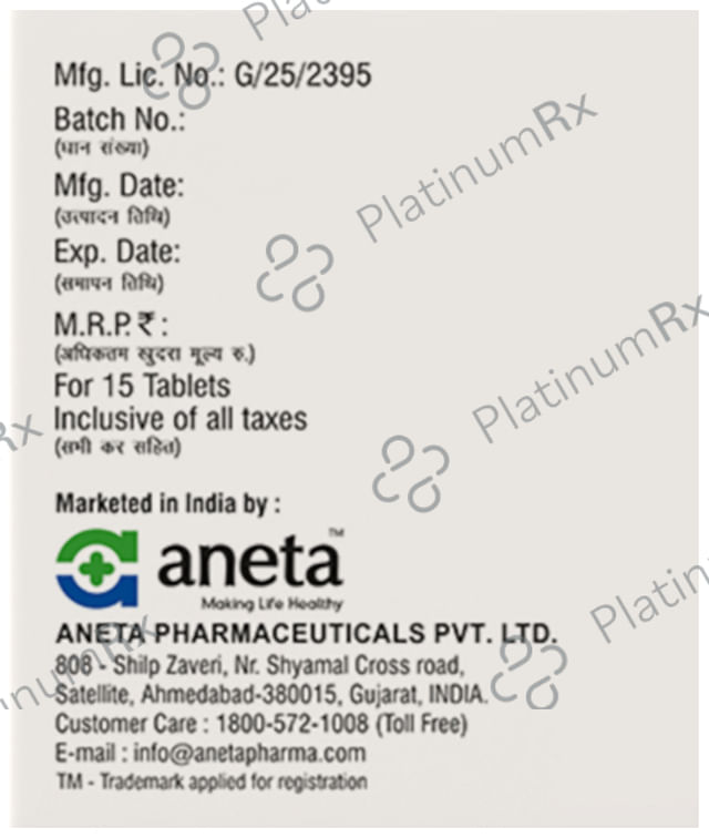 4Mineta SR 1000mg Forte Tablet 15s