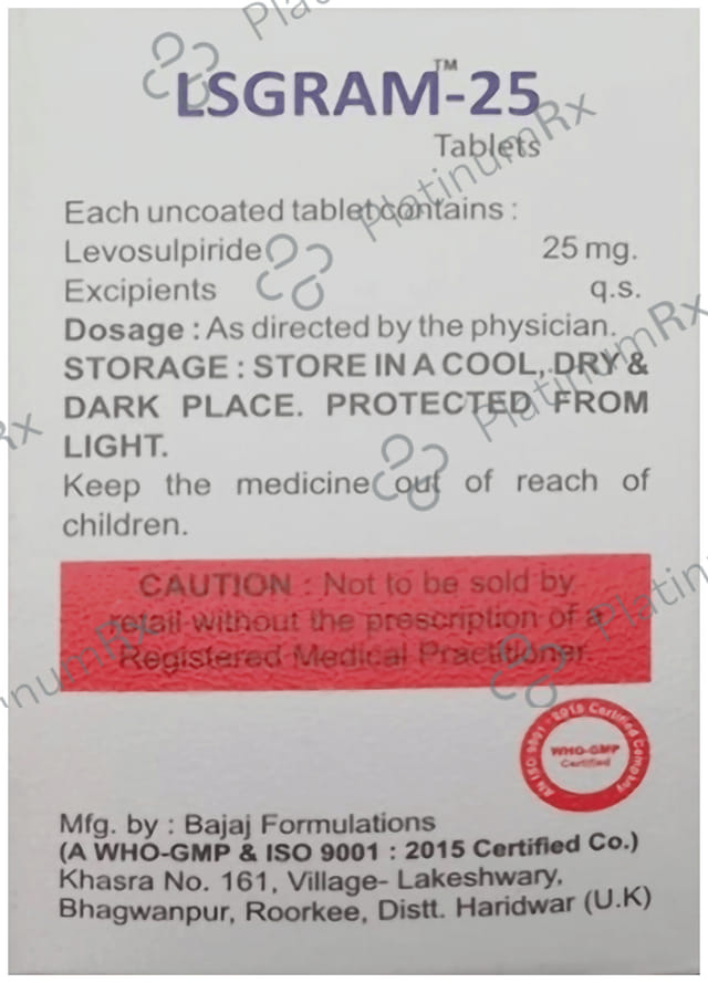 Lsgram 25 Tablet