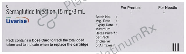 Livarise Injection (3ml Cartridge +10 Needles)