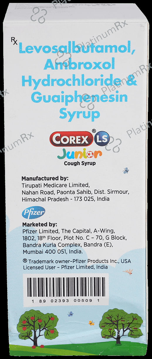 Corex LS Junior Mixed Fruit Syrup 60ml