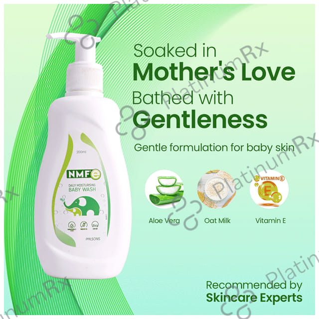 Nmf E Daily Moisturising Baby Wash 200ml