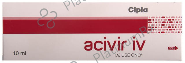 Acivir IV 25mg Injection 1s