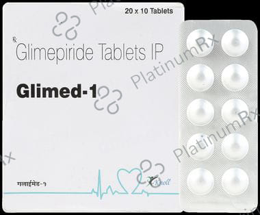 Glimed 1mg Tablet