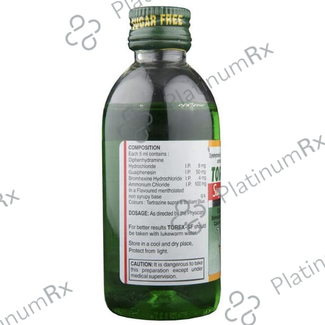 Torex-SF Syrup