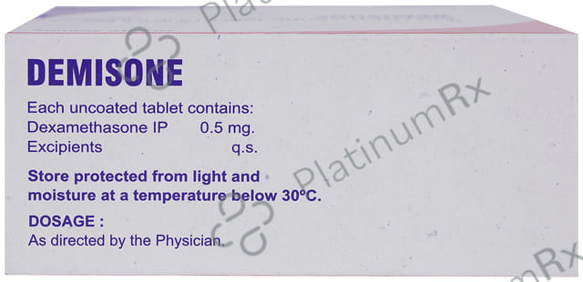 Demisone 0.5mg Tablet 10s