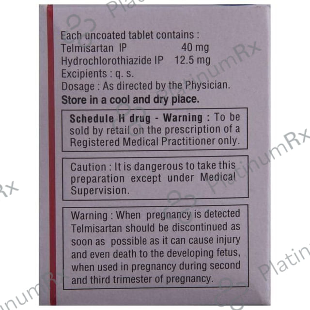 Tazloc H 40/12.5mg Tablet 10s