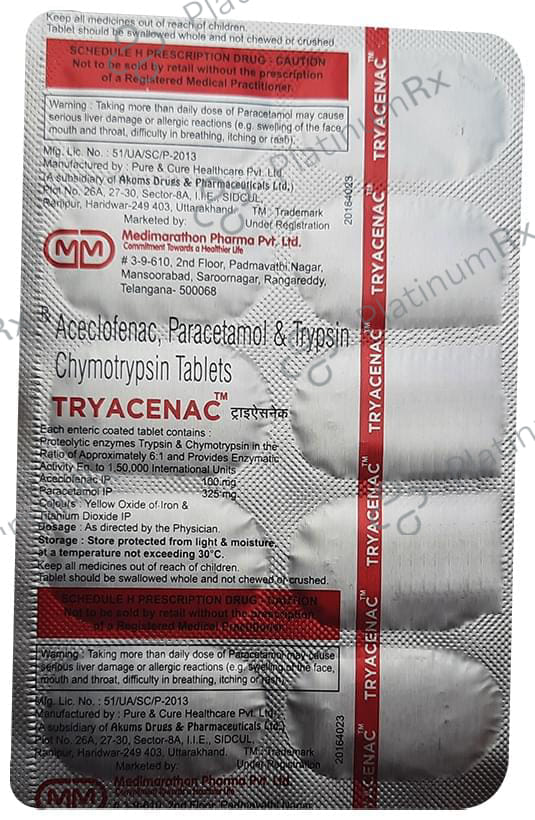 Tryacenac Tablet