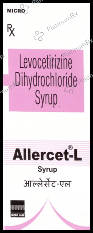 Allercet L 2.5mg Syrup 60ml