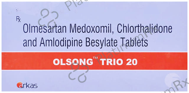 Olsong Trio 20mg/5mg/12.5mg Tablet