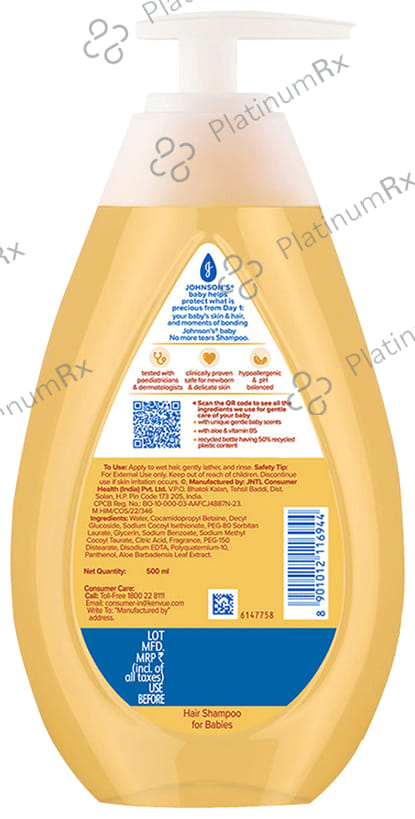 Johnson's Baby Shampoo 500ml