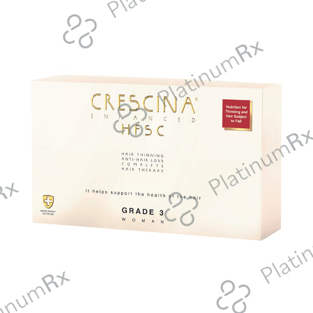 Crescina Enhanced HFSC & Enhanced Anti Hair Loss Therapy Grade 3 For Women 20X3.5ml