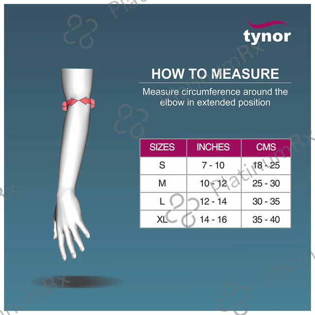 Tynor E 10 Tennis Elbow Support Small 1s