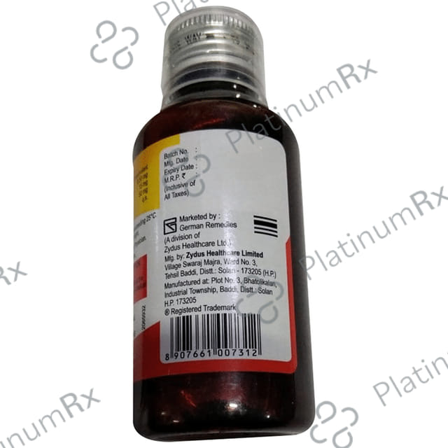 Aerodil LS 15/50/1mg Expectorant 100ml