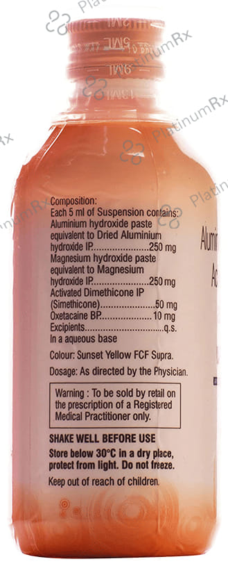 Pan Mps O Oral Suspension Sugar Free 200ml
