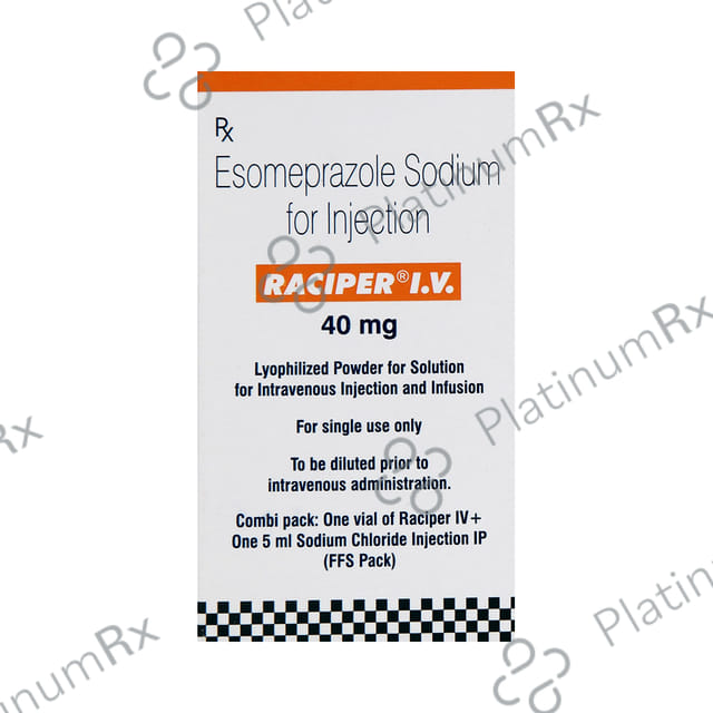 Raciper IV 40mg Injection 5ml
