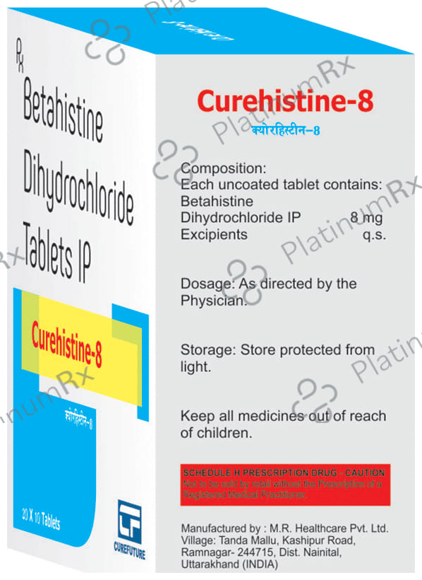 Curehistine 8 Tablet