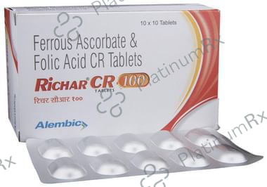 Richar CR 100 100mg/1500mcg Tablet 10s