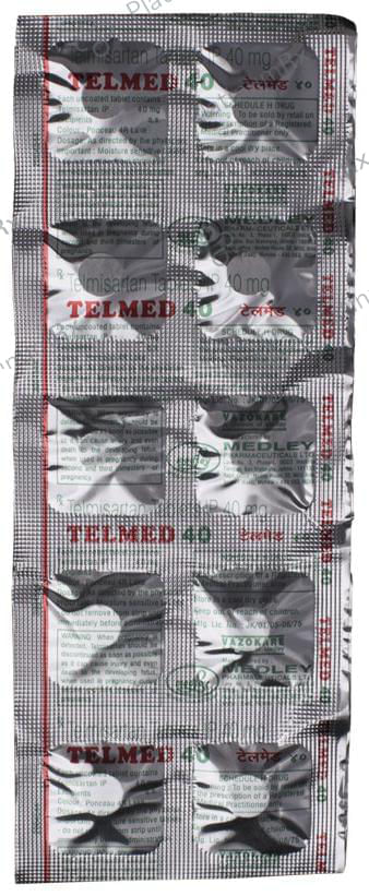 Telmed 40mg Tablet 10s