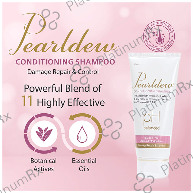 Pearldew Conditioning Shampoo (100ml Each) 3 Tubes