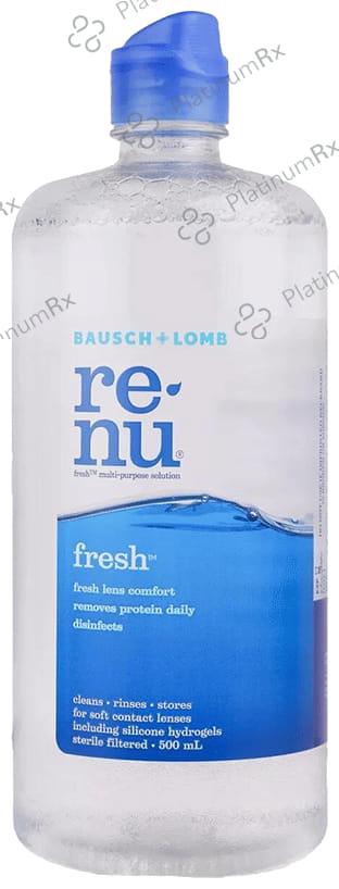 Renu Fresh Lens Cleansing Solution 500ml