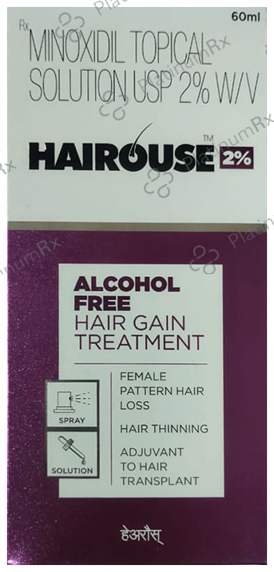 Hairouse 2% Solution Alcohol Free