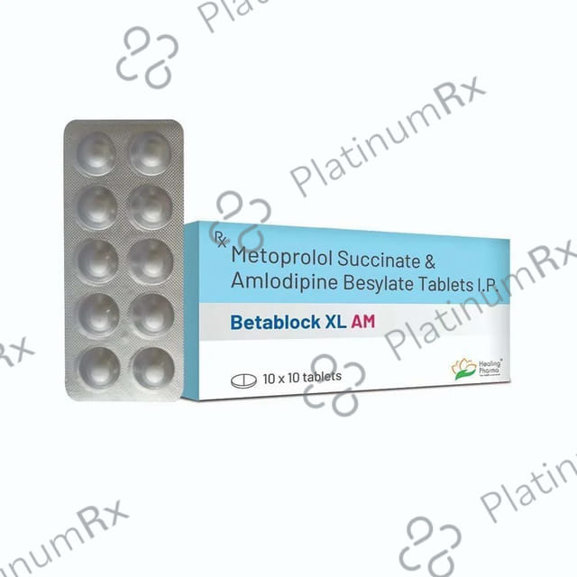 Betablock XL AM 5/50mg Tablet 10s