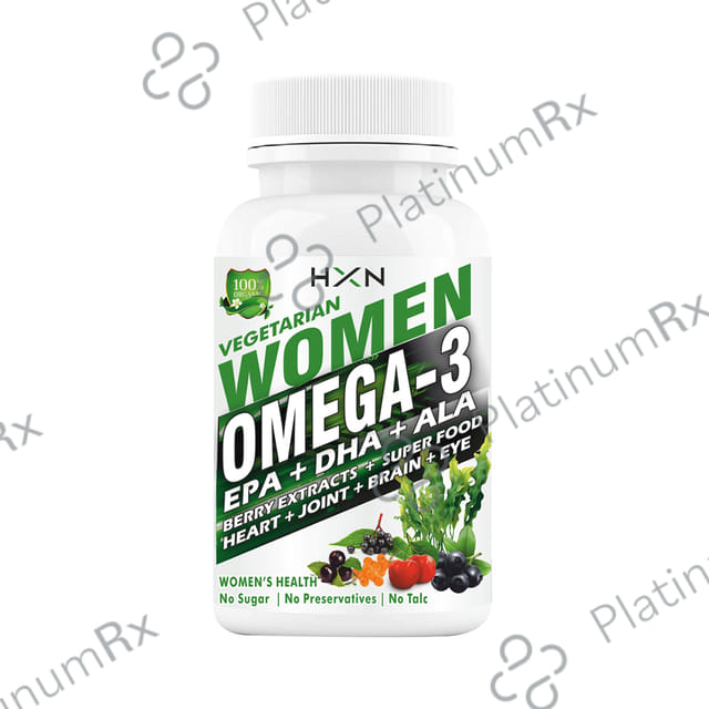 HXN Vegetarian Women Omega-3 Tablet