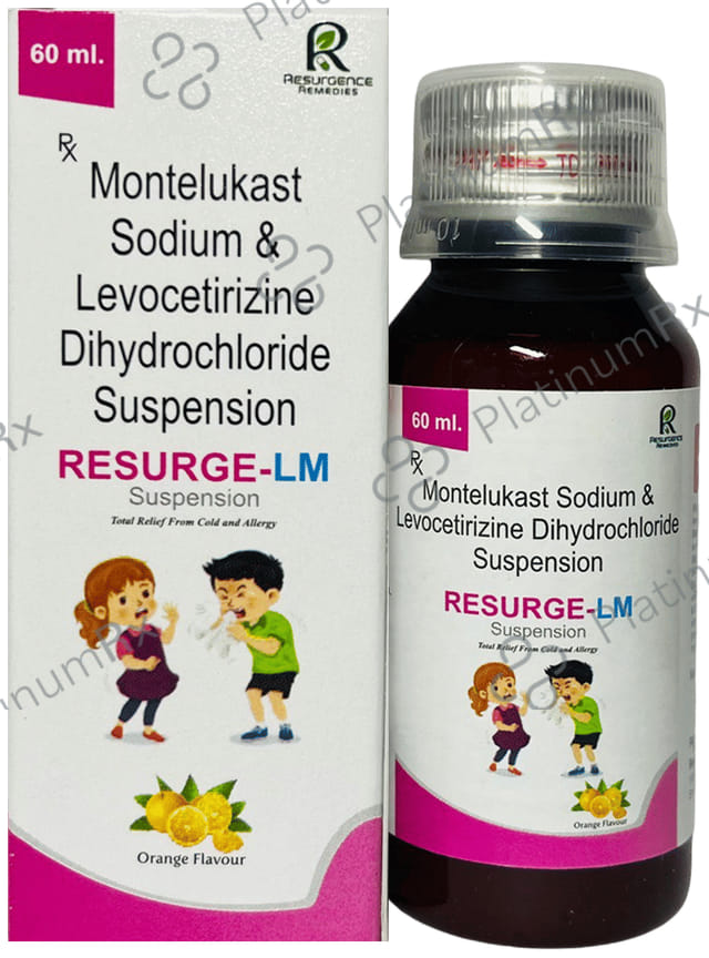 Resurge 2.5/4mg LM Oral Suspension Orange 60ml