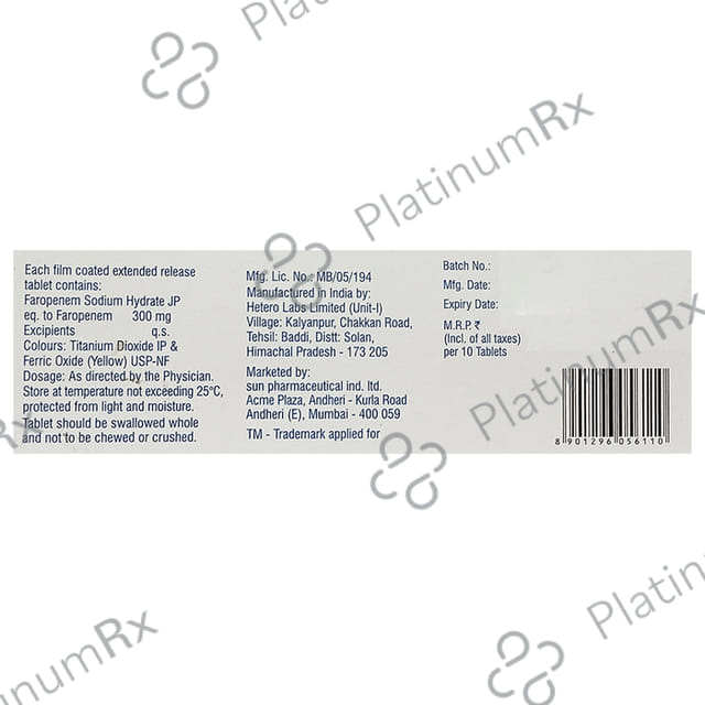 Faroright ER 300mg Tablet 10s
