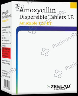 Amoxible 125mg Tablet DT 10s