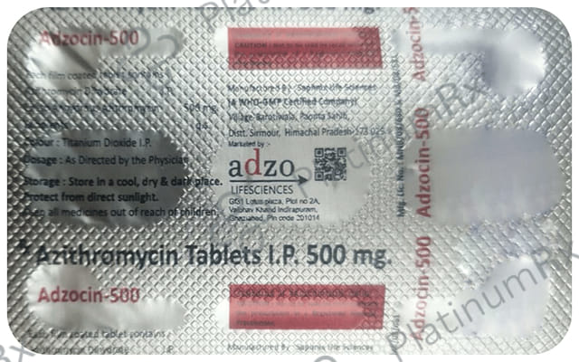 Adzocin 500mg Tablet 3s