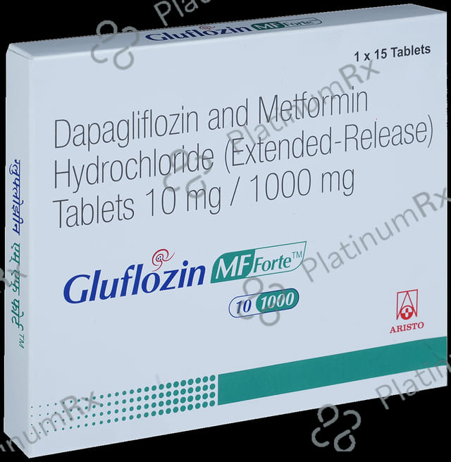 Gluflozin MF Forte 10/1000 Tablet ER