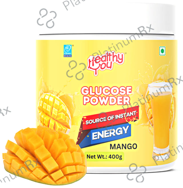 Healthy You Glucose Instant Drink with Vitamin C Mango Powder 400 gm