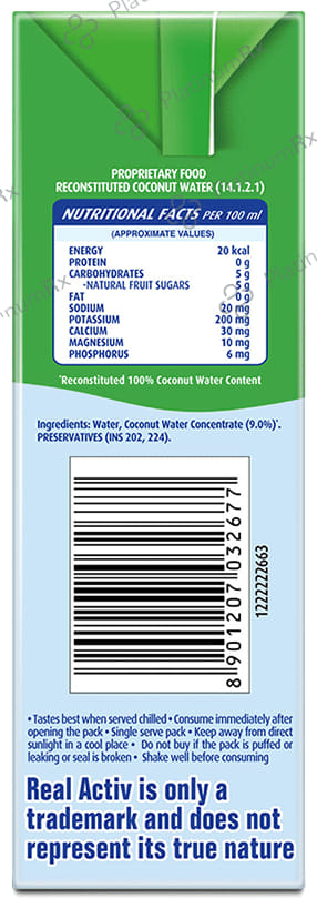 Dabur Real Fruit Power Activ Coconut Water