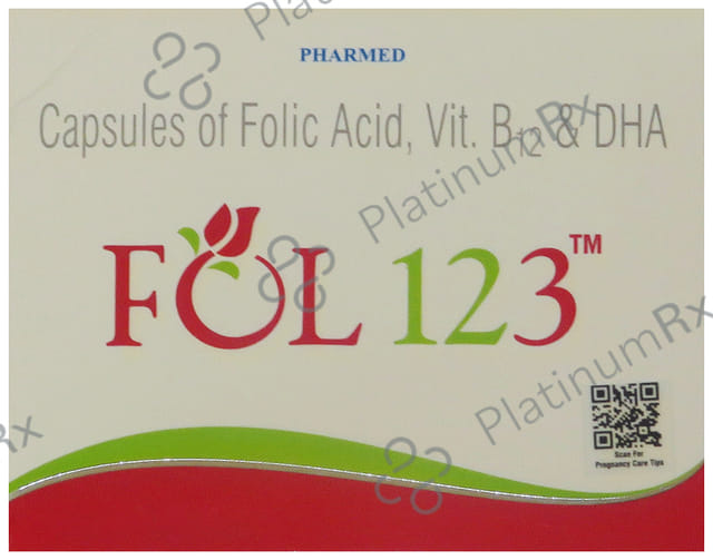 Fol 123 5/1/200mg Capsule 15s