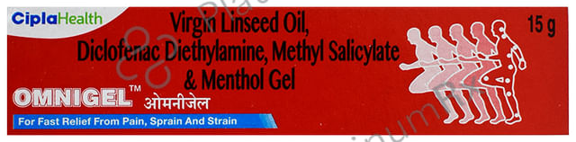 Omnigel for Fast Relief From Pain Sprain and Strain Gel