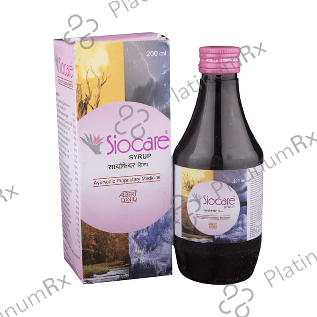 Siocare Syrup 200ml