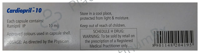 Cardiopril 10 Capsule