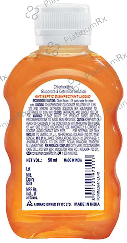 Savlon Antiseptic Disinfectant Liquid 50ml