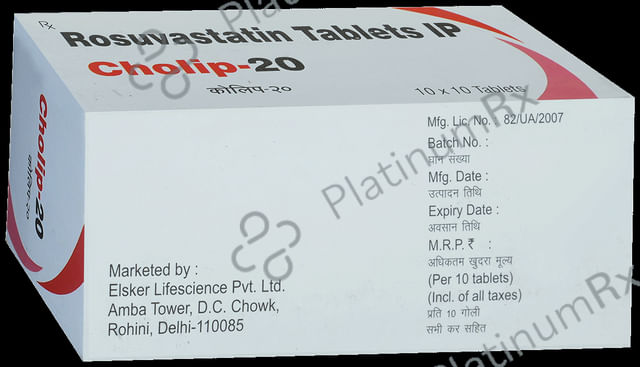 Cholip 20 Tablet