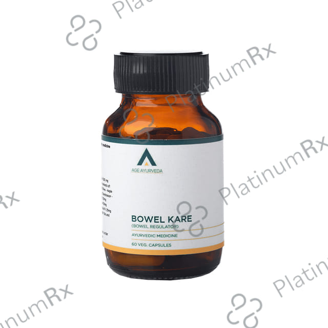 Age Ayurveda Bowel Care Veg Capsule