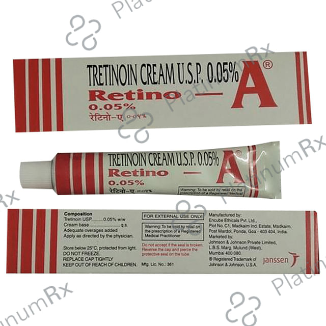 Retino A 0.05% Cream 20gm